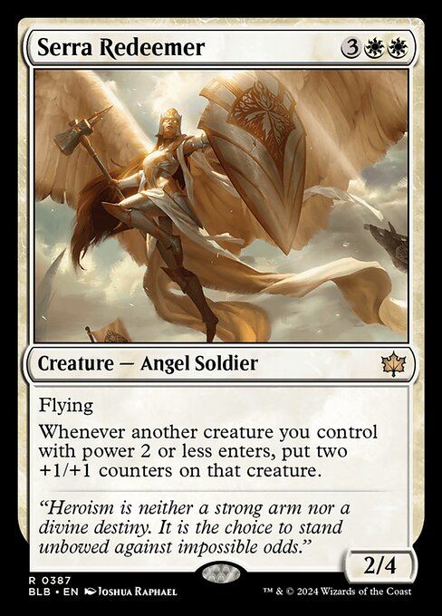 Serra Redeemer - Bloomburrow - 387