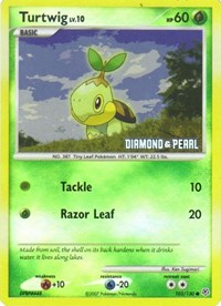 Turtwig - 103/130 [Diamond & Pearl] - Burger King Promos - 103/130