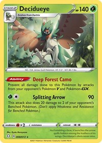 Decidueye - Shining Fates - 008/072