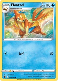 Floatzel - Shining Fates - 023/072
