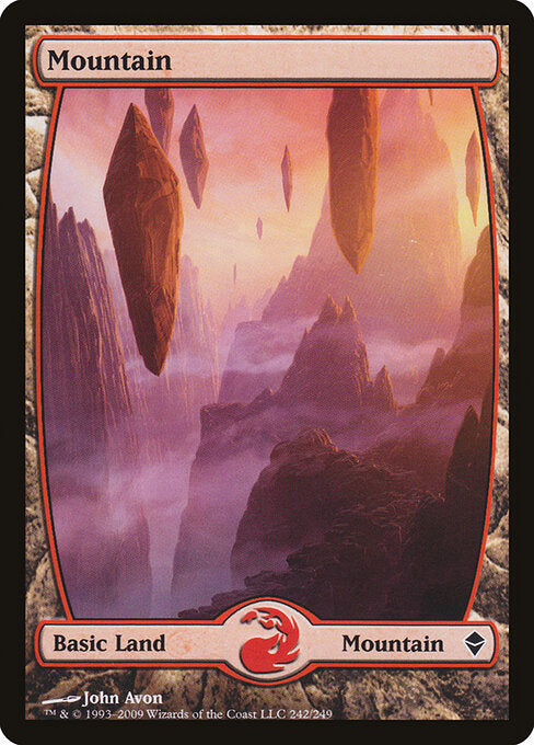 Mountain - Zendikar - 242