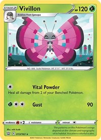 Vivillon - SWSH05: Battle Styles - 013/163