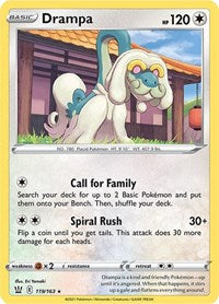 Drampa - SWSH05: Battle Styles - 119/163