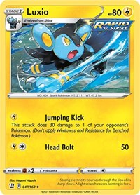 Luxio - SWSH05: Battle Styles - 047/163