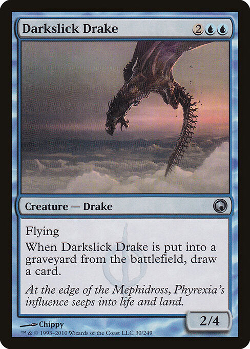 Darkslick Drake - Scars of Mirrodin - 30