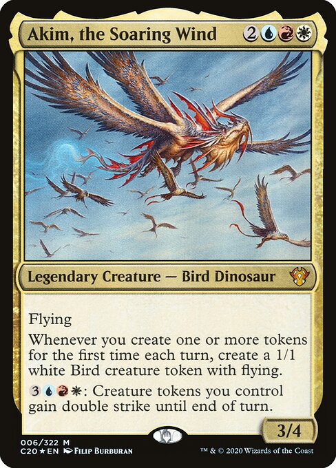 Akim, the Soaring Wind - Commander 2020 - 6