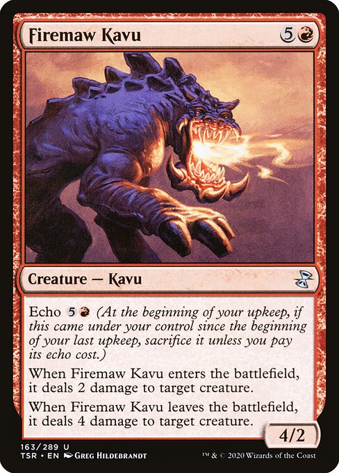 Firemaw Kavu - Time Spiral Remastered - 163