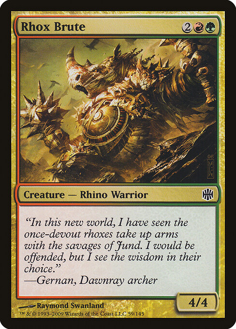Rhox Brute - Alara Reborn - 59