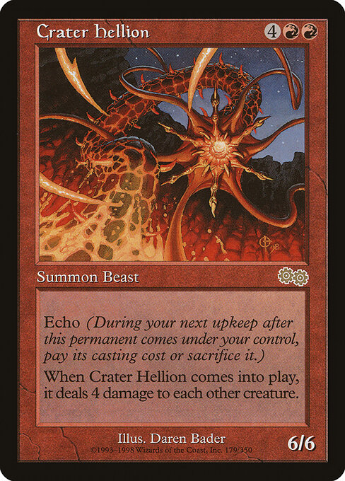 Crater Hellion - Urza's Saga - 179