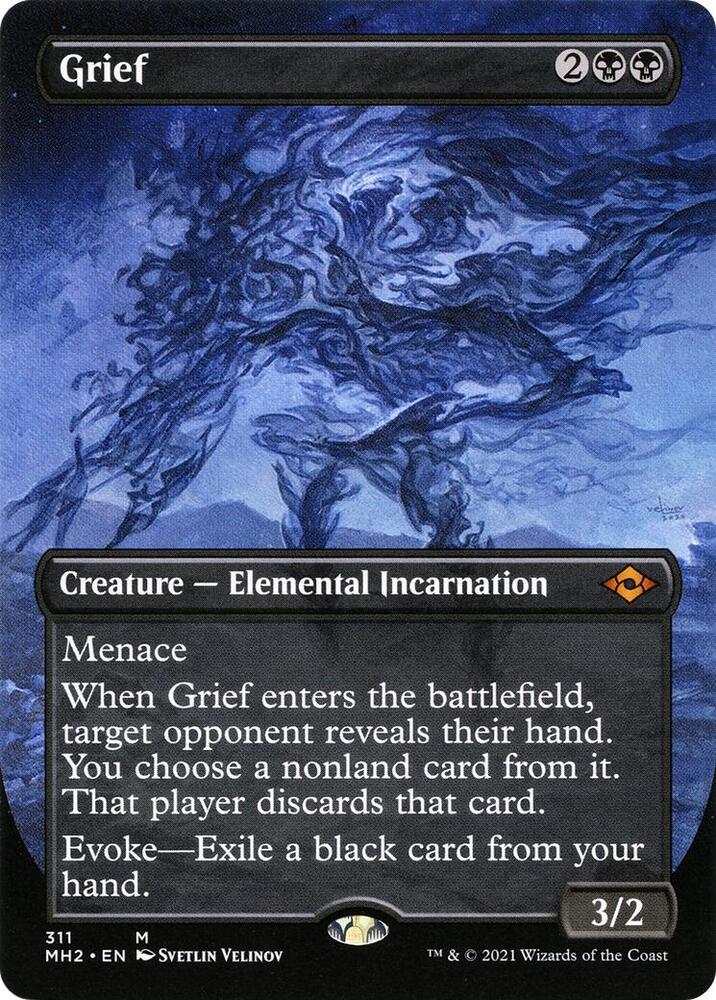 Grief (Borderless Alternate Art) [Modern Horizons 2]