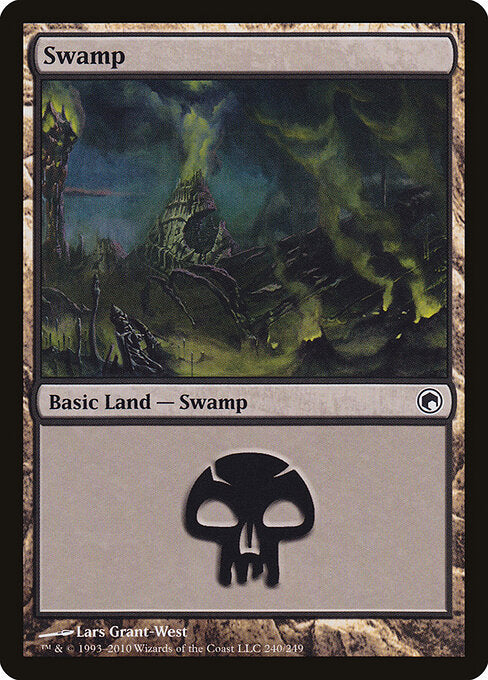Swamp - Scars of Mirrodin - 240