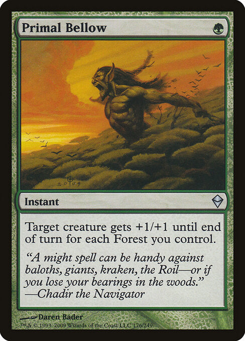 Primal Bellow - Zendikar - 176
