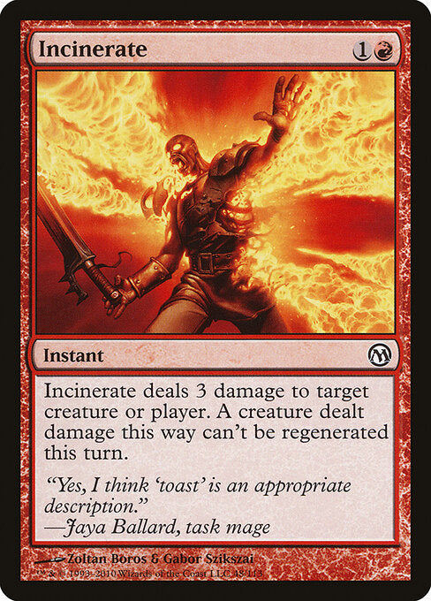 Incinerate - Duels of the Planeswalkers - 48