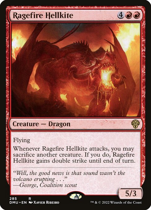 Ragefire Hellkite - Dominaria United - 285