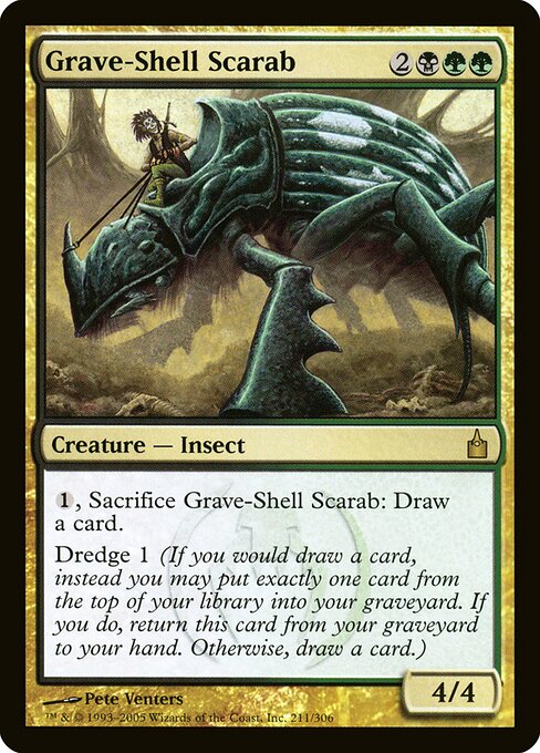 Grave-Shell Scarab - Ravnica: City of Guilds - 211