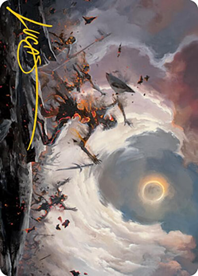 Damn Art Card (Gold-Stamped Signature) [Modern Horizons 2 Art Series]