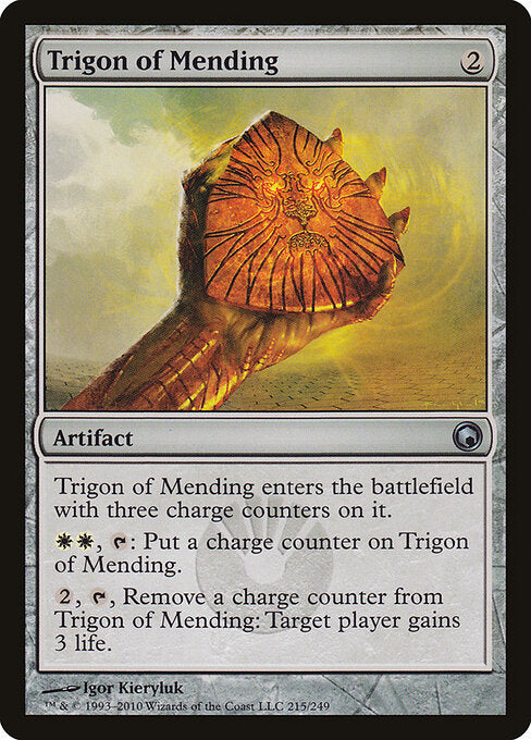 Trigon of Mending - Scars of Mirrodin - 215