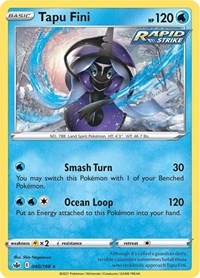 Tapu Fini - SWSH06: Chilling Reign - 040/198