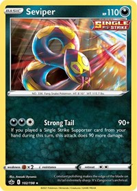 Seviper - SWSH06: Chilling Reign - 102/198