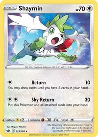 Shaymin - SWSH06: Chilling Reign - 123/198
