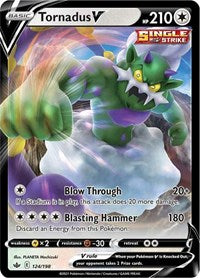 Tornadus V - SWSH06: Chilling Reign - 124/198