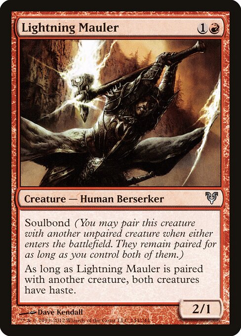 Lightning Mauler - Avacyn Restored - 144