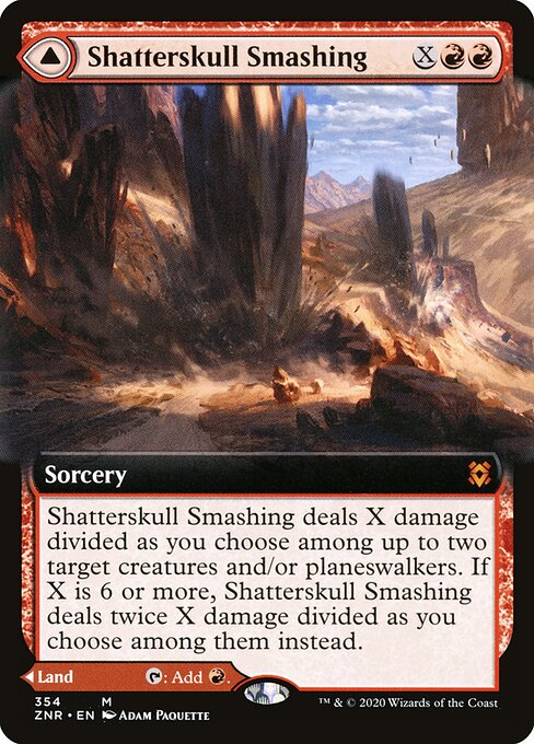 Shatterskull Smashing // Shatterskull, the Hammer Pass - Zendikar Rising - 354