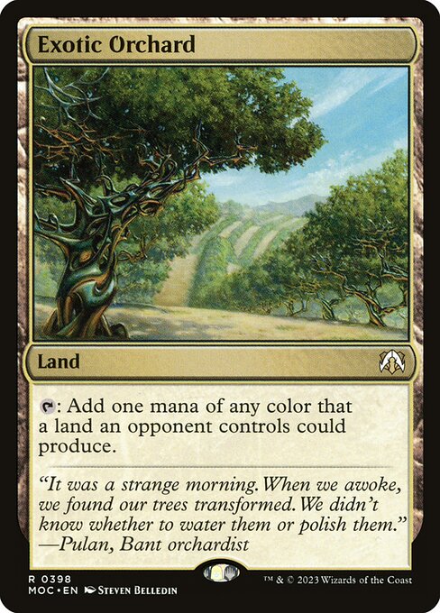 Exotic Orchard - March of the Machine Commander - 398