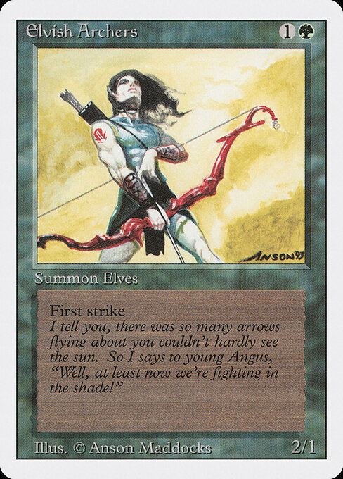 Elvish Archers - Revised Edition - 193