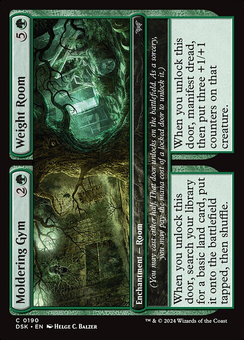 Moldering Gym // Weight Room - Duskmourn: House of Horror - 190