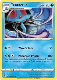 Tentacruel - SWSH07: Evolving Skies - 027/203