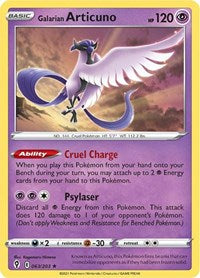 Galarian Articuno - SWSH07: Evolving Skies - 063/203