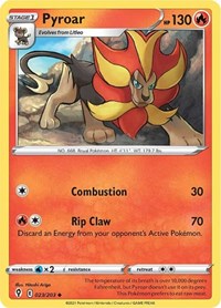 Pyroar - SWSH07: Evolving Skies - 023/203