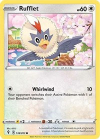 Rufflet - SWSH07: Evolving Skies - 136/203