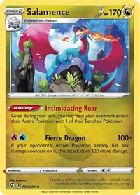 Salamence - SWSH07: Evolving Skies - 109/203