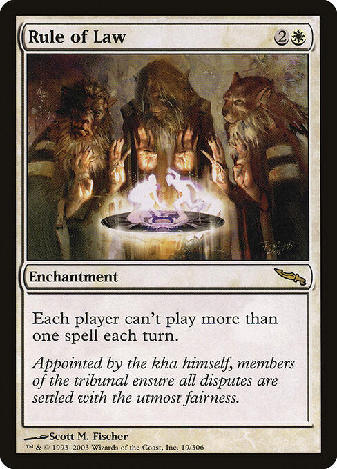 Rule of Law - Mirrodin - 19