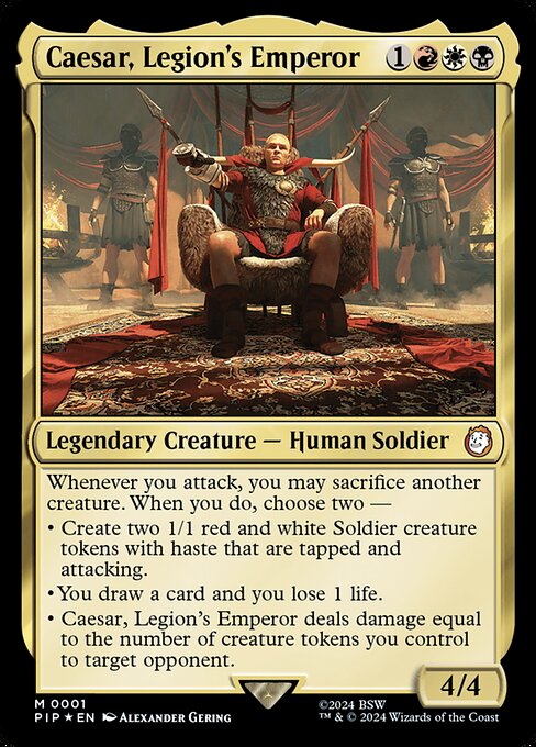 Caesar, Legion's Emperor - Fallout - 1