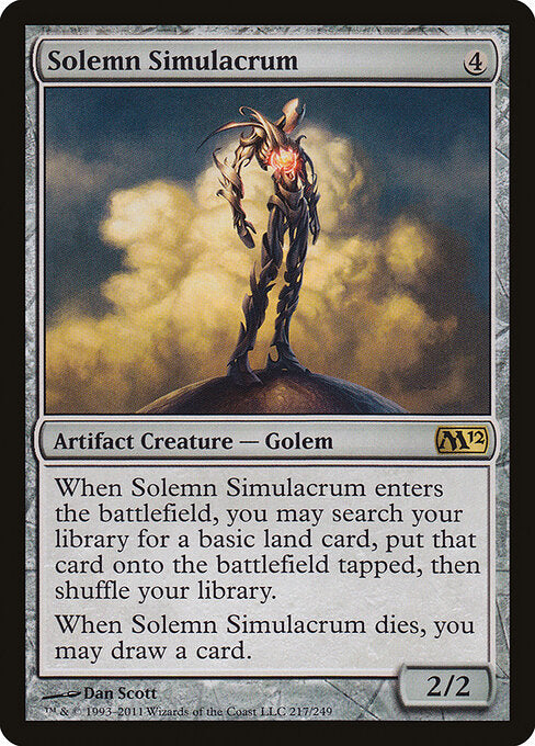 Solemn Simulacrum - Magic 2012 - 217