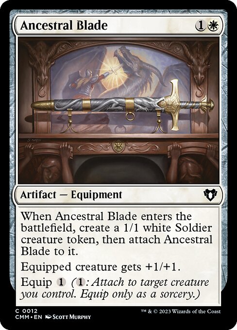 Ancestral Blade - Commander Masters - 12