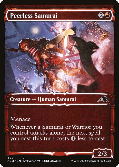 Peerless Samurai - Kamigawa: Neon Dynasty - 322