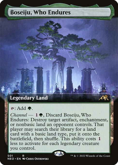 Boseiju, Who Endures - Kamigawa: Neon Dynasty - 501