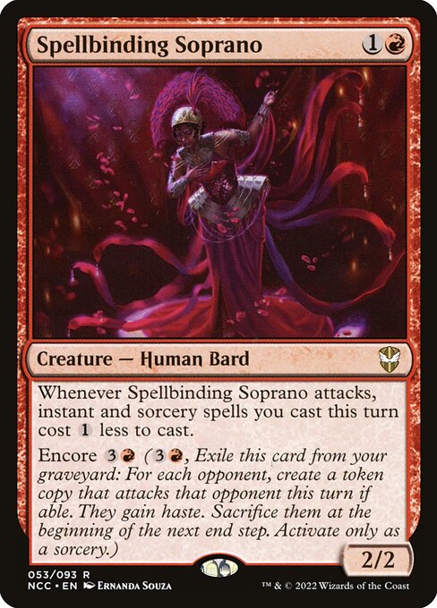 Spellbinding Soprano - New Capenna Commander - 53