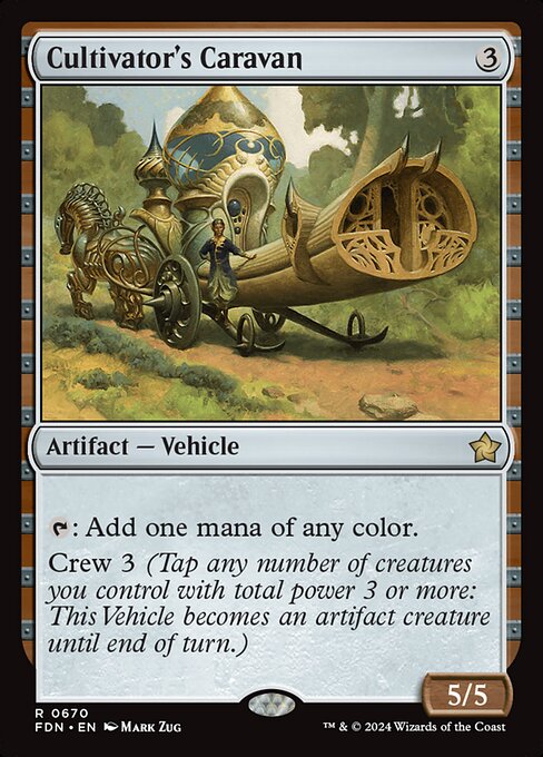 Cultivator's Caravan - Foundations - 670