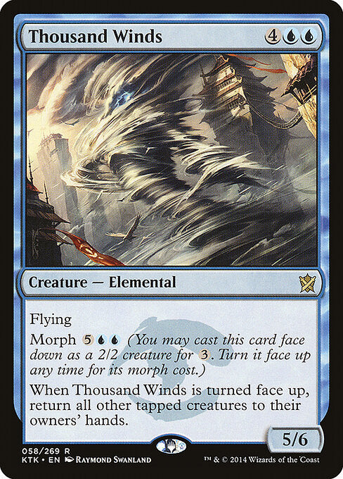 Thousand Winds - Khans of Tarkir - 58