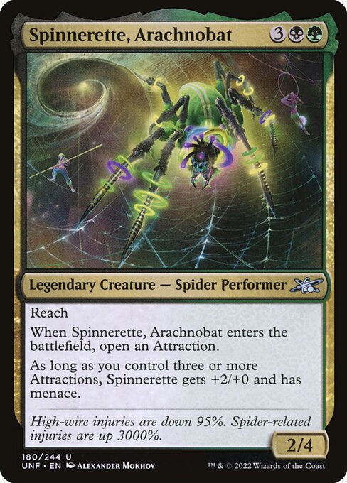 Spinnerette, Arachnobat - Unfinity - 180