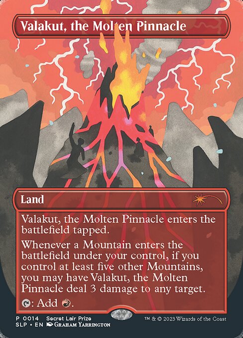Valakut, the Molten Pinnacle - Secret Lair Promo - 14