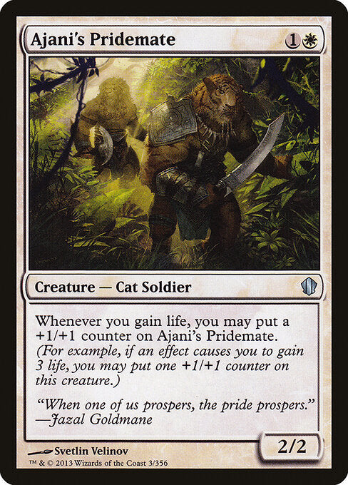Ajani's Pridemate - Commander 2013 - 3