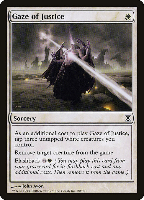 Gaze of Justice - Time Spiral - 20