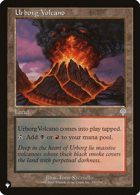 Urborg Volcano - The List - INV-330
