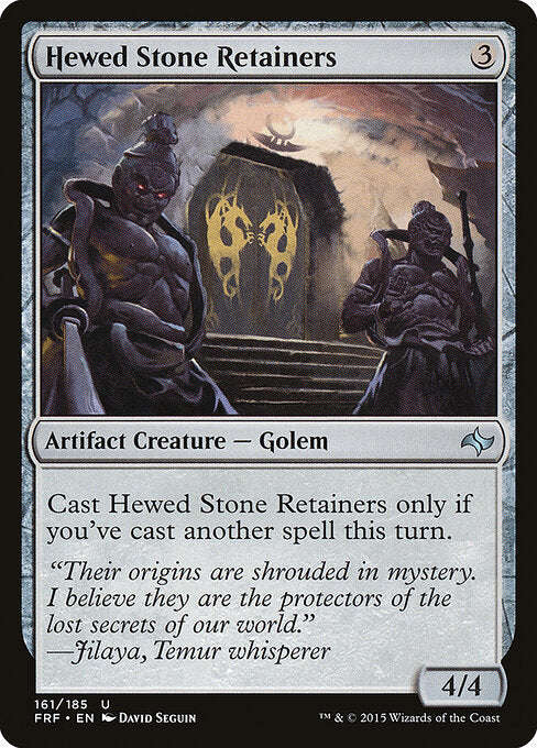 Hewed Stone Retainers - Fate Reforged - 161
